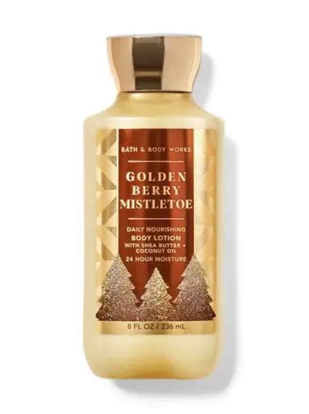 Лосьйон для тіла Bath and Body Works GOLDEN BERRY MISTLETOE Body Lotion 236 ml bath034 фото