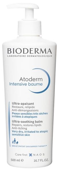 Bioderma Atoderm Intensive Ultra-Soothing Balm, интенсивный ультра-успокаивающий бальзам 500ml apt020 фото