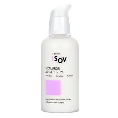 Isov Sorex Hyaluron Aqua Serum 80 ml, Гіалуронова сироватка для шкіри обличчя is24 фото