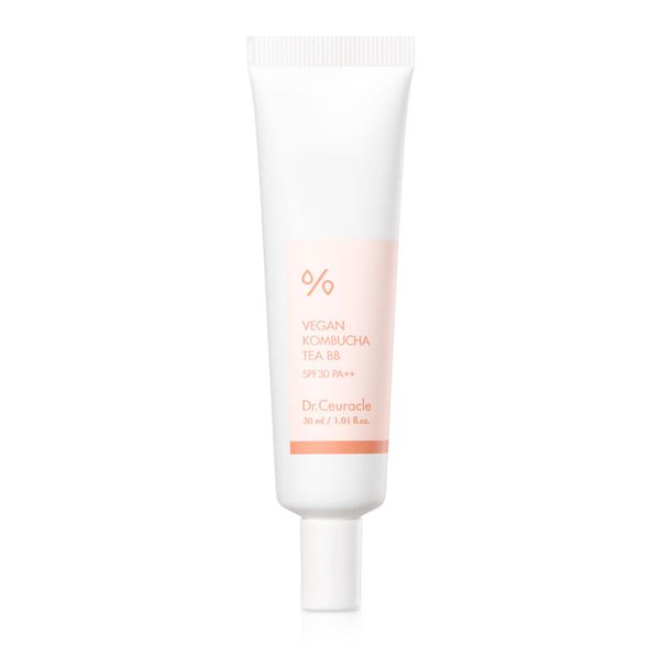 Dr.Ceuracle Vegan Kombucha Tea BB Cream SPF 30/PA++ Веганський тональний крем-ББ з екстрактом комбучі 30ml dr010 фото