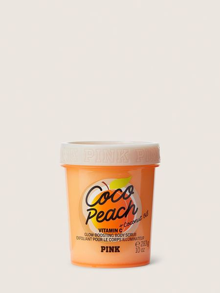 Pink Coco Peach Body Scrub Скраб для тела с кокосом и персиком 283 гр vs04 фото