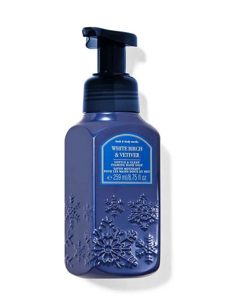 Bathandbodyworks Foaming Hand Soap Мило-пінка з ароматом White Birch & Vetiver 259 ml bath005 фото