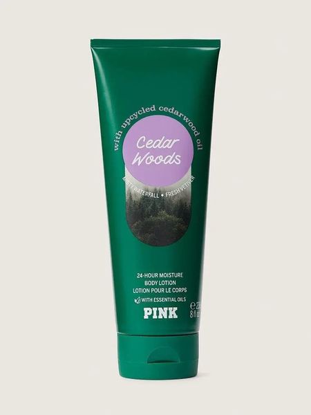 Victoria's Secret Pink CEDAR WOODS FRAGRANCE LOTION, лосьйон для тіла 236 ml vs06 фото