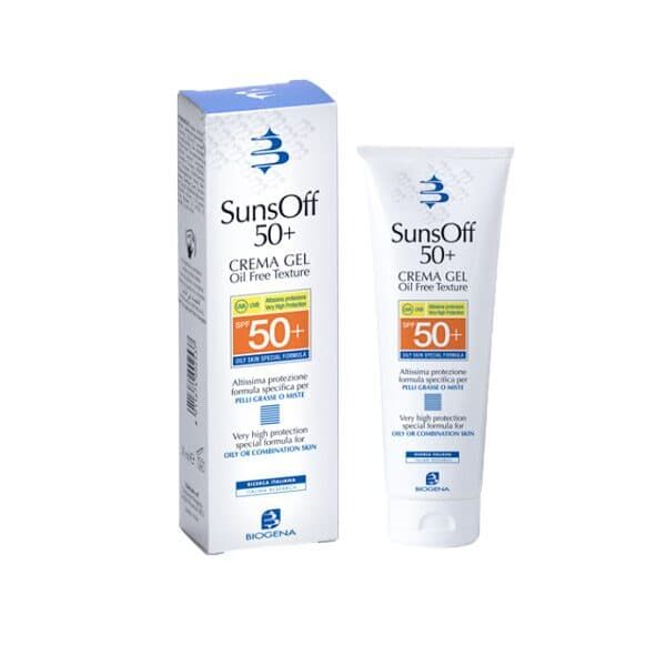 BIOGENA TAE SUNS OFF CREAM GEL SPF 50+ Солнцезащитный крем 90 ml B559 фото