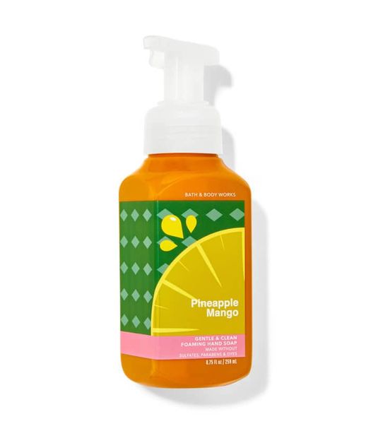 Bathandbodyworks Foaming Hand Soap Мило-пінка з ароматом  Pineapple Mango 259 ml bath075 фото