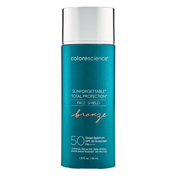 Colorescience Sunforgettable Total Protection Face Shield BRONZE 50 spf, Сонцезахисний крем для обличчя з тонуючим ефектом 55ml color006 фото