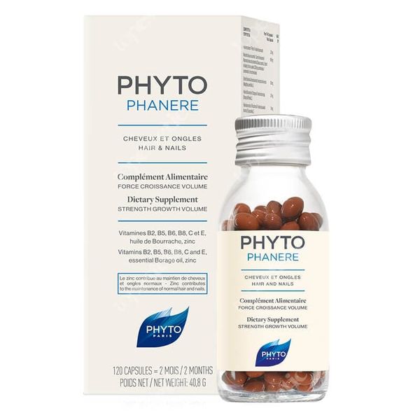 Phyto Фито витамины для волос и ногтей 120 шт vit008 фото