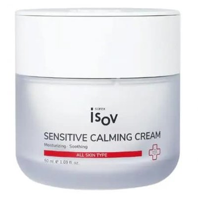 Isov Sorex Sensitive Calming Cream 50 ml, Заспокійливий крем для чутливої шкіри обличчя is08 фото