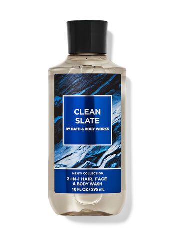 Bath and body works Mens Clean Slate Мужской гель для душу 3 in 1 bath037 фото