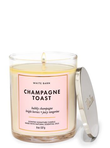 Bathandbodyworks Свеча с ароматом Champagne Toast 227 g bath021 фото