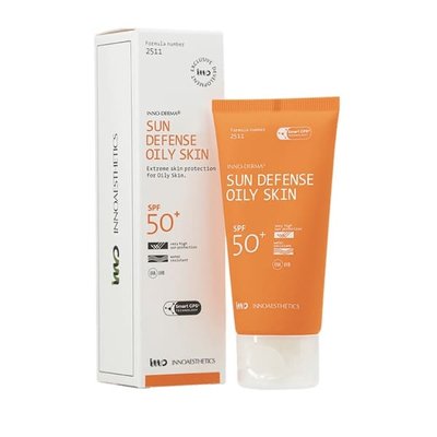 Innoaesthetics Sun Defense SPF 50+ Oily Skin Сонцезахисний легкий крем 60 g inn005 фото