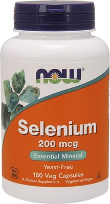 Now Foods selenium, Селен 200 мкг vit002 фото