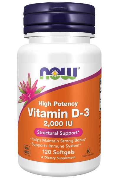 Now Foods Vitamin D-3, витамины D3 vit003 фото