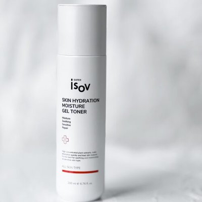 Isov Sorex Skin Hydration Moisture Gel Toner 200 ml, Зволожуючий та тонізуючий гель для шкіри обличчя is29 фото