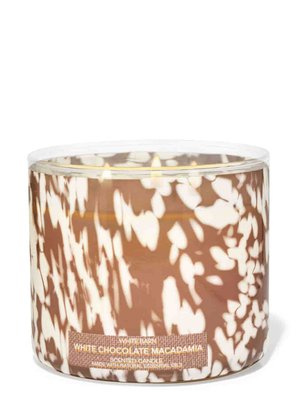 Bathandbodyworks Свічка з ароматом White Chocolate Macadamia 411 g bath025 фото