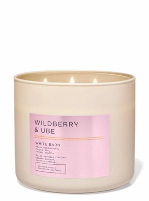 Bathandbodyworks Свічка з ароматом Wildberry & Ube 411 g bath027 фото