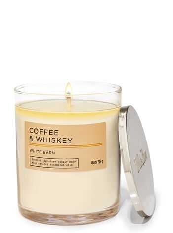 Bathandbodyworks Свічка з ароматом Coffee & Whiskey 227 g bath041 фото