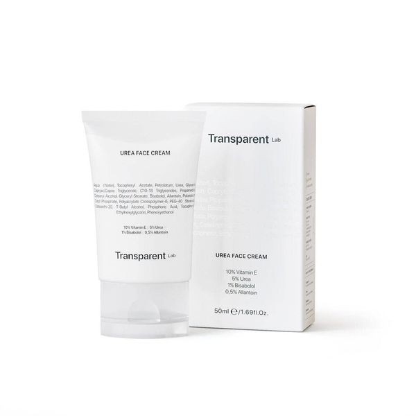 TRANSPARENT LAB UREA FACE CREAM, Крем із сечовиною 50 ml tran016 фото