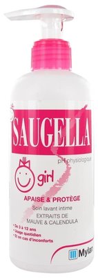 Saugella Girl інтимний засіб для дівчаток 200ml apt005 фото