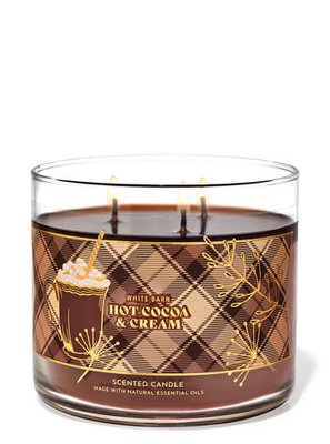 Bathandbodyworks Свічка з ароматом Hot Cocoa & Cream 411 g bath031 фото