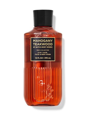 Bath and body works Mens Mahogany Teakwood Мужской гель для душу 3 in 1, 295 ml bath119 фото