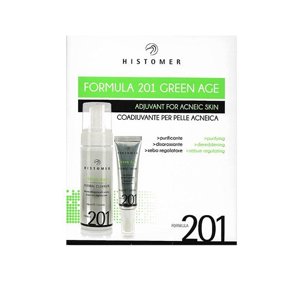 HISTOMER FORMULA 201 GREEN AGE COMPLETE ACNE KIT Комплектный уход для кожи из акне. H056 фото