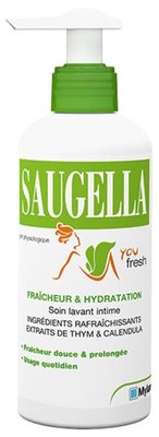 Saugella You Fresh Freshness and Hydration Intimate Cleansing Care 200ml,  Засіб для інтимної гігієни 200мл apt006 фото
