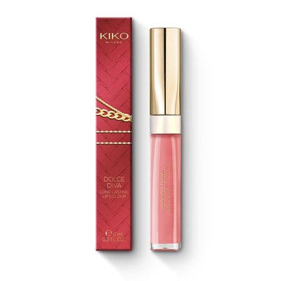 Kiko Milano Стійка помада для губ Dolce Diva Long Lasting Lip Colour, Natural Rose - 01 kk-59 фото