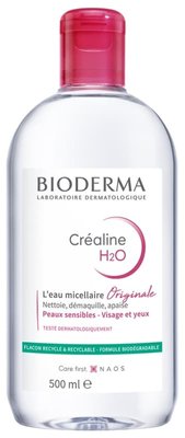 Bioderma Crealine H2O Original Micellar Water Міцелярна вода 500ml apt021 фото