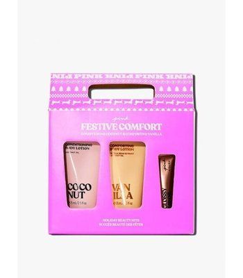 Victorias Secret Festive Comfort Holiday Beauty Hits Gift Set, Подарочный набор vs36 фото