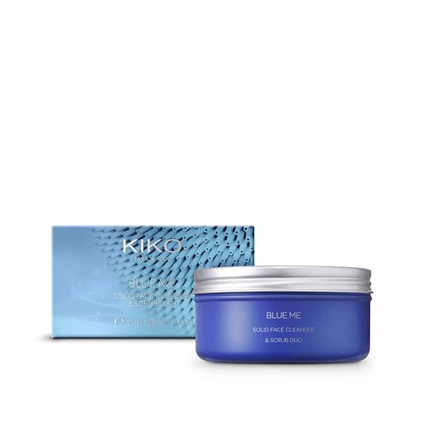 Kiko Milano Blue Me Solid Face Cleanser & Scrub Duo, Скраб для лица kk-46 фото