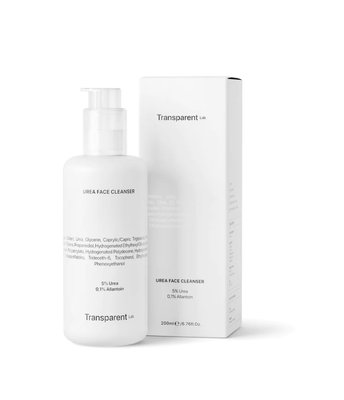 Transparent lab UREA FACE CLEANSER, Гель для вмивання із сечовиною 200 ml tran017 фото