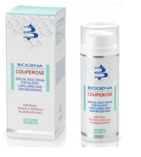 Biogena Couperose Cream SPF15, Дневной крем для кожи с покраснением 50ml B533 фото