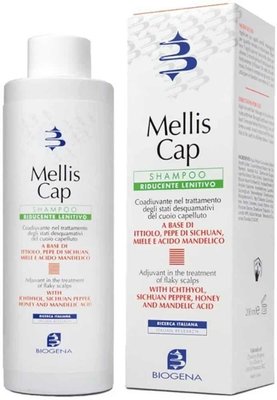 Biogena Mellis Cap Reducing And Soothing Shampoo, Шампунь при псоріазу та дерматиту 200 ml B527 фото