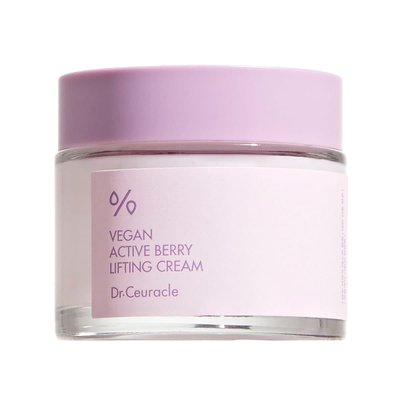 Dr.Ceuracle Vegan Active Berry Lifting Cream, Лифтинг крем-гель с ресвератролом и клюквенным экстрактом 75 г dr009 фото