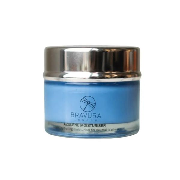 Bravura London Azulene Moisturiser Зволожуючий та заспокійливий крем з азуленом 50ml bra011 фото