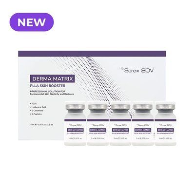 Isov Sorex DERMA MATRIX PLLA SKIN BOOSTER, сироватка бустер 5 мл x 5 шт rep007 фото